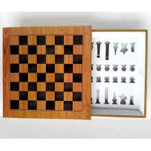 Different Shaped Customized Wooden Chess Gift Box